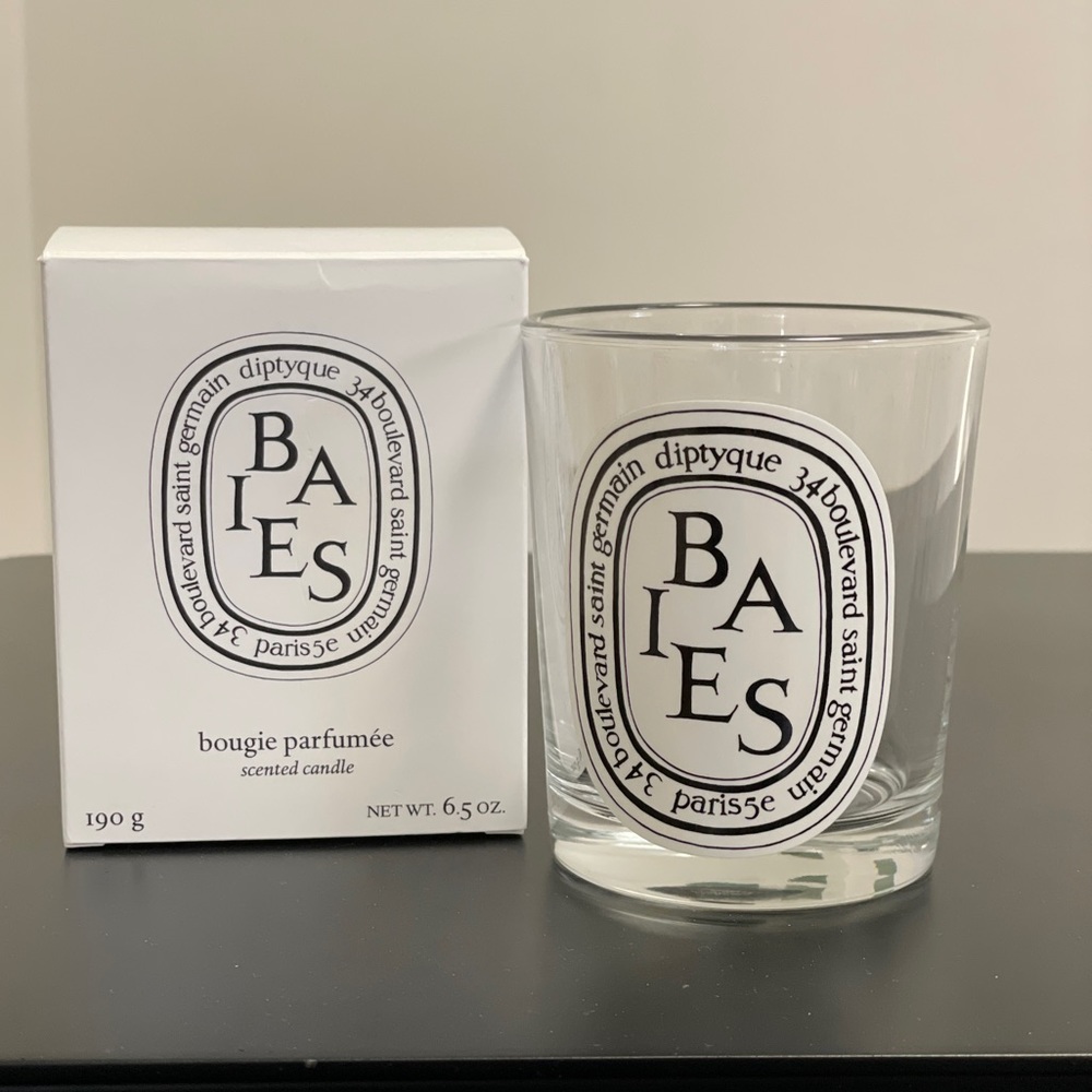 Diptyque Baies Empty Candle Jar & Box 6.5 oz